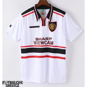 Manchester United 1998-1999 Retro Venkovní Dres Krátký Rukáv